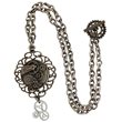 Steampunk Antique Butterfly Gear Necklace